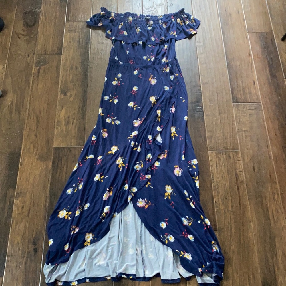 Off the shoulder maxi